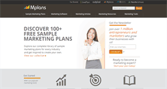 Desktop Screenshot of mplans.com